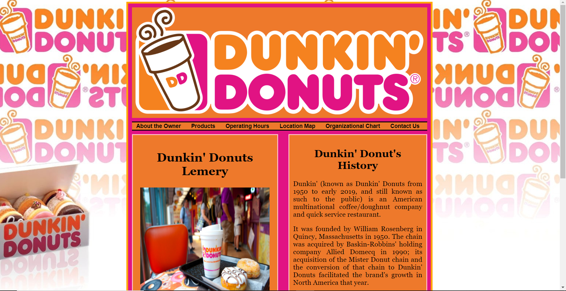 Dunkin Donuts